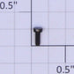 Lionel 771-10 Black Hex Head T-Rail Track Fishplate Screw