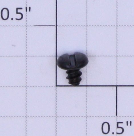 Lionel #6 x 3/16" Black Slotted Binding Head Self Tapping Body Mounting Screw