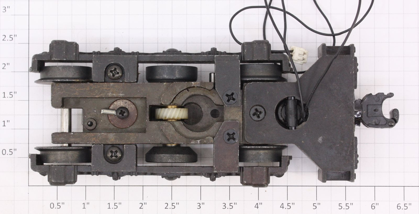 Lionel 18321-70 6-Wheel TMCC FM Trainmaster Front Power Truck - Complete