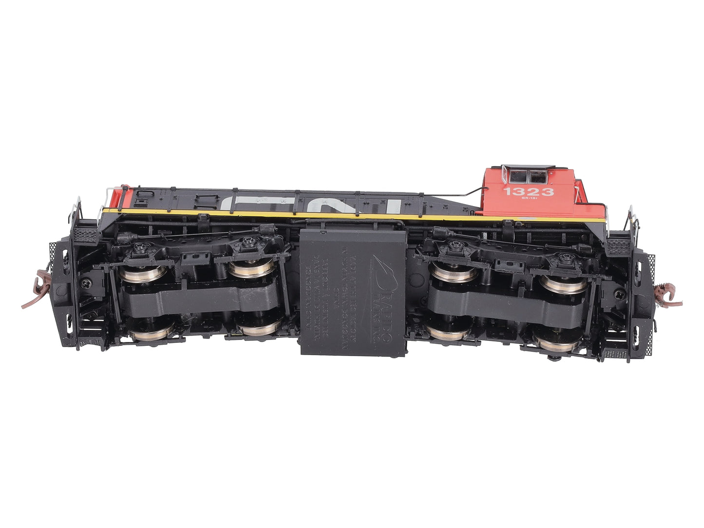Rapido Trains 26548 HO CN SW1200RS Wet Noodle Diesel Locomotive #1323 w/DCC