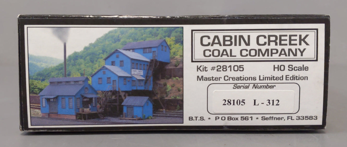 Master Creations 28105 HO Cabin Creek Coal Company Building Kit
