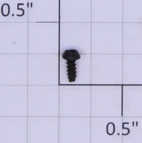 Lionel 700E-3 #2x3/16" Black Round Head Phillips Bell Bracket Self Tapping Screw