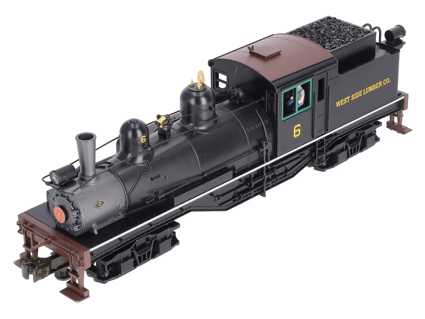 Lionel 6-11236 O West Side Lumber Conv 2-Truck Shay #6