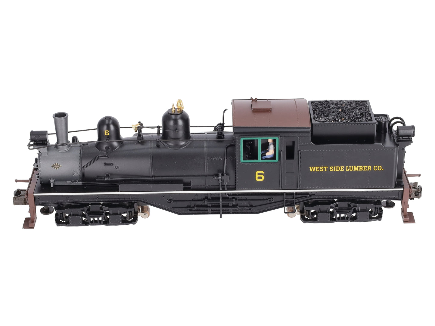 Lionel 6-11236 O West Side Lumber Conv 2-Truck Shay #6