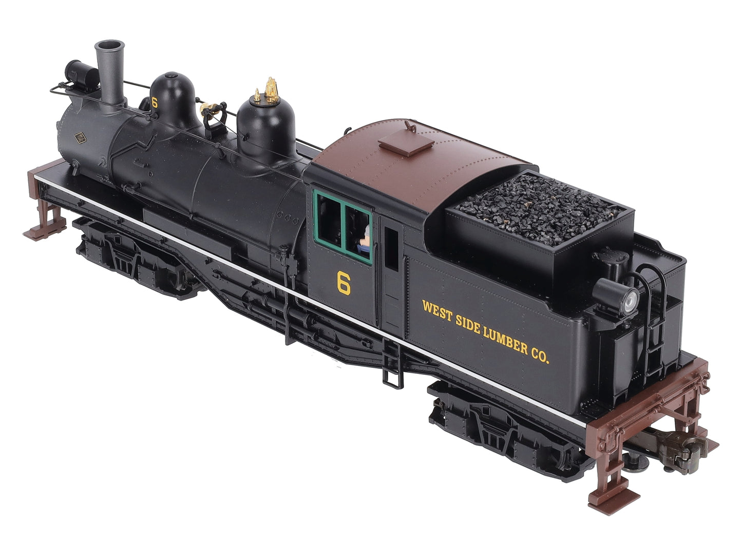 Lionel 6-11236 O West Side Lumber Conv 2-Truck Shay #6