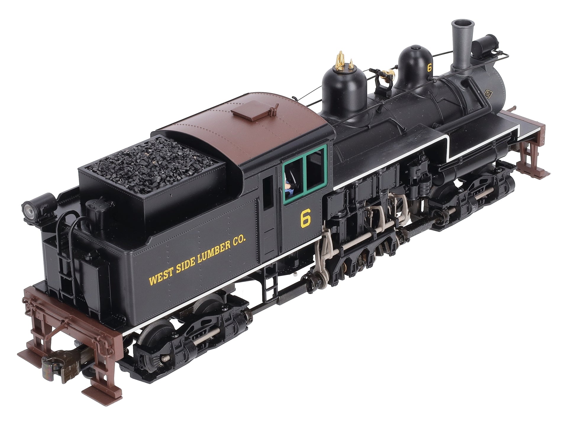 Lionel 6-11236 O West Side Lumber Conv 2-Truck Shay #6