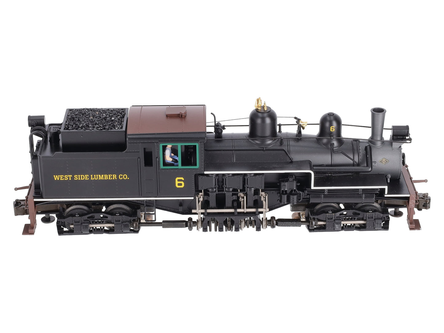Lionel 6-11236 O West Side Lumber Conv 2-Truck Shay #6