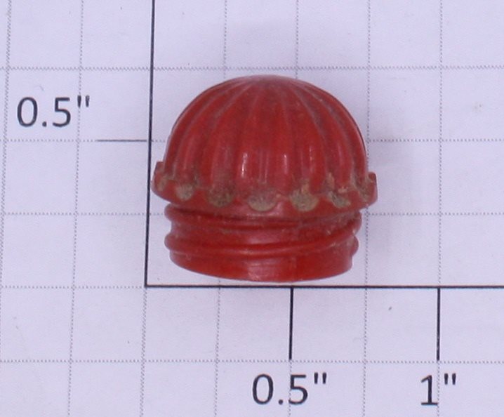 Lionel RW-27 Translucent Red Jewel Lens Cap - Fits RW, VW, ZW