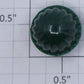 Lionel ZW-23 Translucent Dark Green Jewel Lens Cap - Fits VW, ZW, LTC