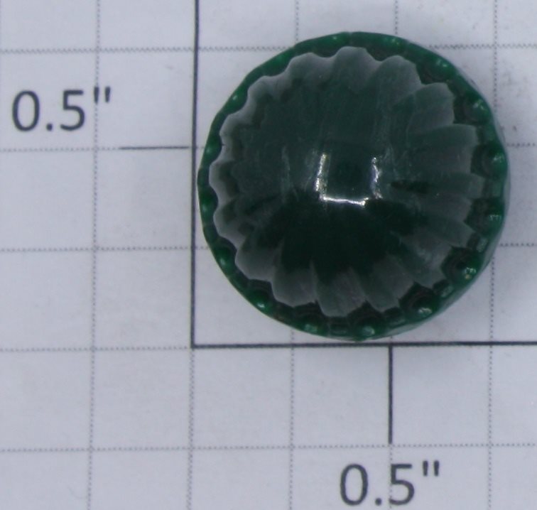Lionel ZW-23 Translucent Dark Green Jewel Lens Cap - Fits VW, ZW, LTC