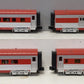MTH 30-67458 O Gauge MKT 60’ Streamlined ABS Passenger Car Set (Set of 4)