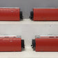 MTH 30-67458 O Gauge MKT 60’ Streamlined ABS Passenger Car Set (Set of 4)