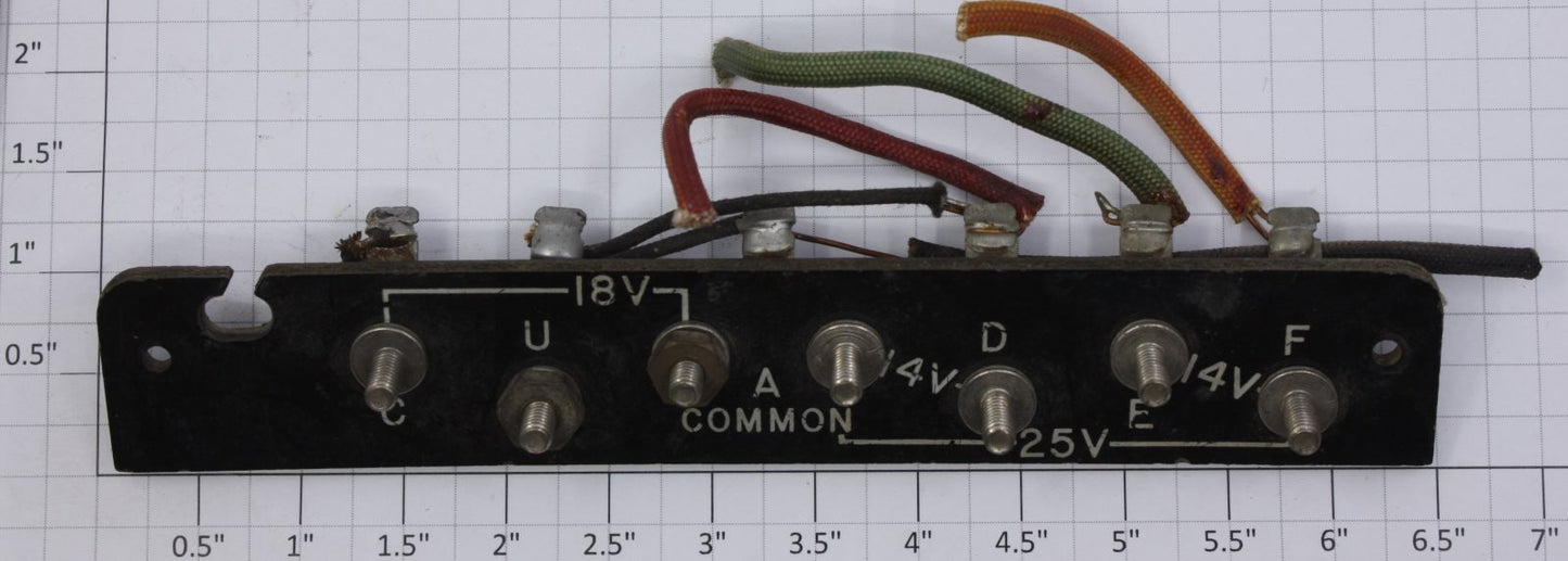 Lionel 21-101X Transformer Terminal Plate