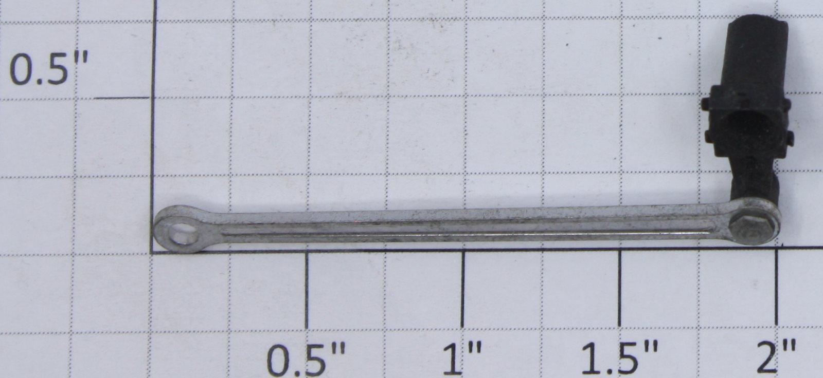 Lionel 224E-14X Eccentric Rod, Crank and Rivet Assembly
