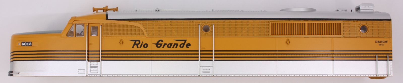 Lionel 21521-2 K-Line D&RG PA-1 Rear A Unit Diesel Body Shell #6013