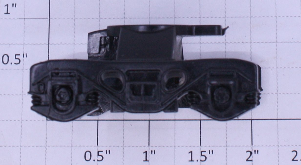 Lionel 9150-85X Plain Plastic Roller Bearing Truck Frame Only