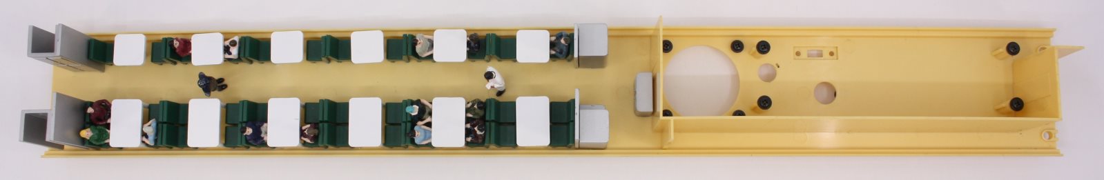 Lionel 25574-5 Station Sounds Diner Interior Assembly