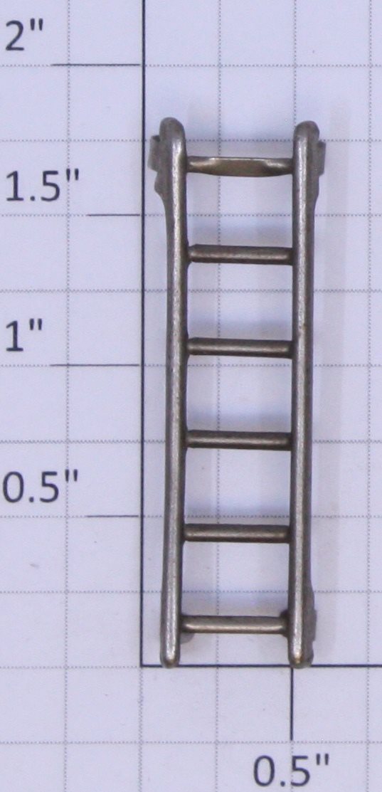 MTH TP-OT00021 800 Series 6-Rung Nickel Ladder - Fits 255, 260, 263, 2262W