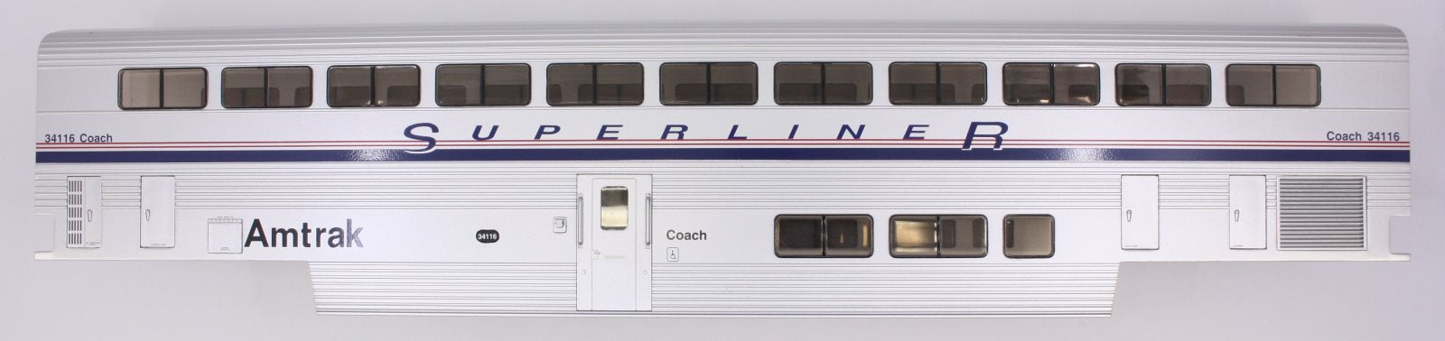 Lionel 15387-7 Amtrak Coach Shell #34116