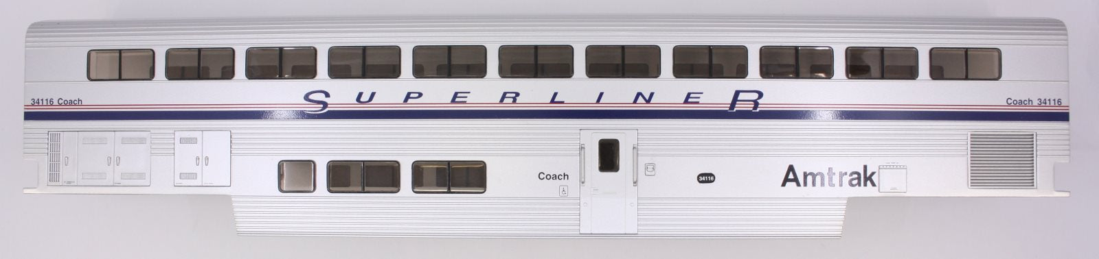 Lionel 15387-7 Amtrak Coach Shell #34116