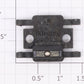 Lionel 2333-39 Blackened Collector Frame and Sliding Shoe-Incomplete