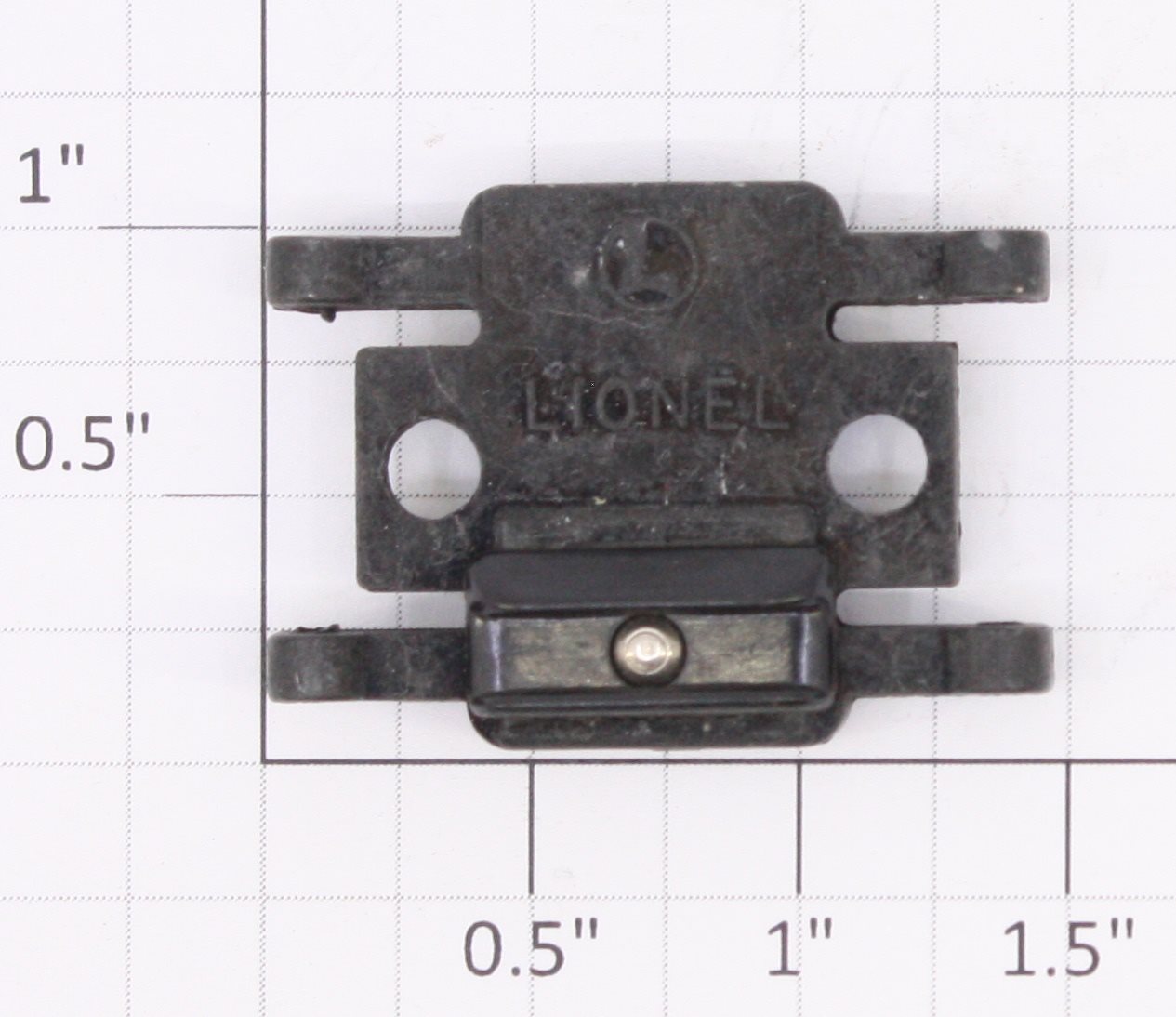Lionel 2333-39 Blackened Collector Frame and Sliding Shoe-Incomplete