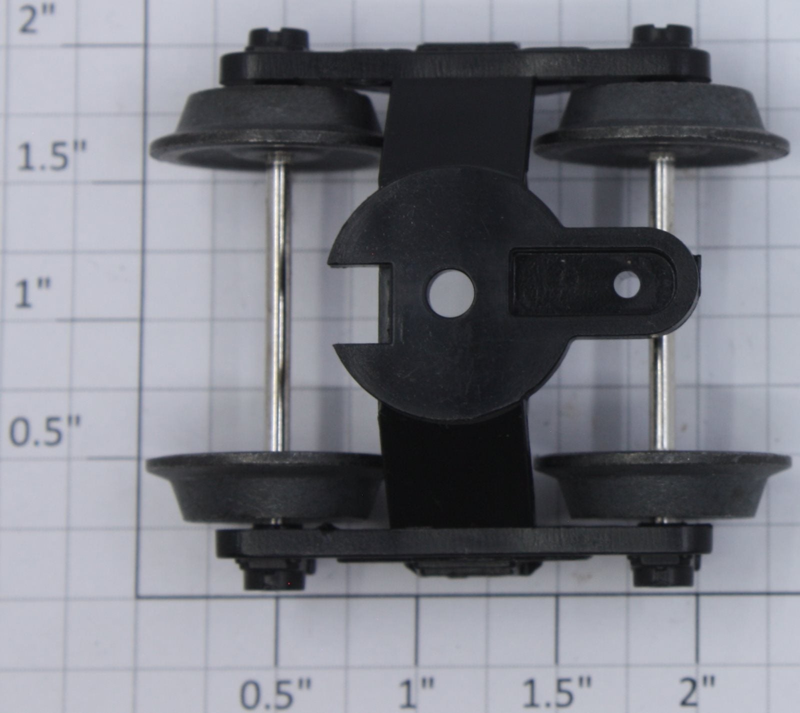 Lionel 19174-50 4-Wheel Plastic 3-Spring Roller Bearing Plain Truck