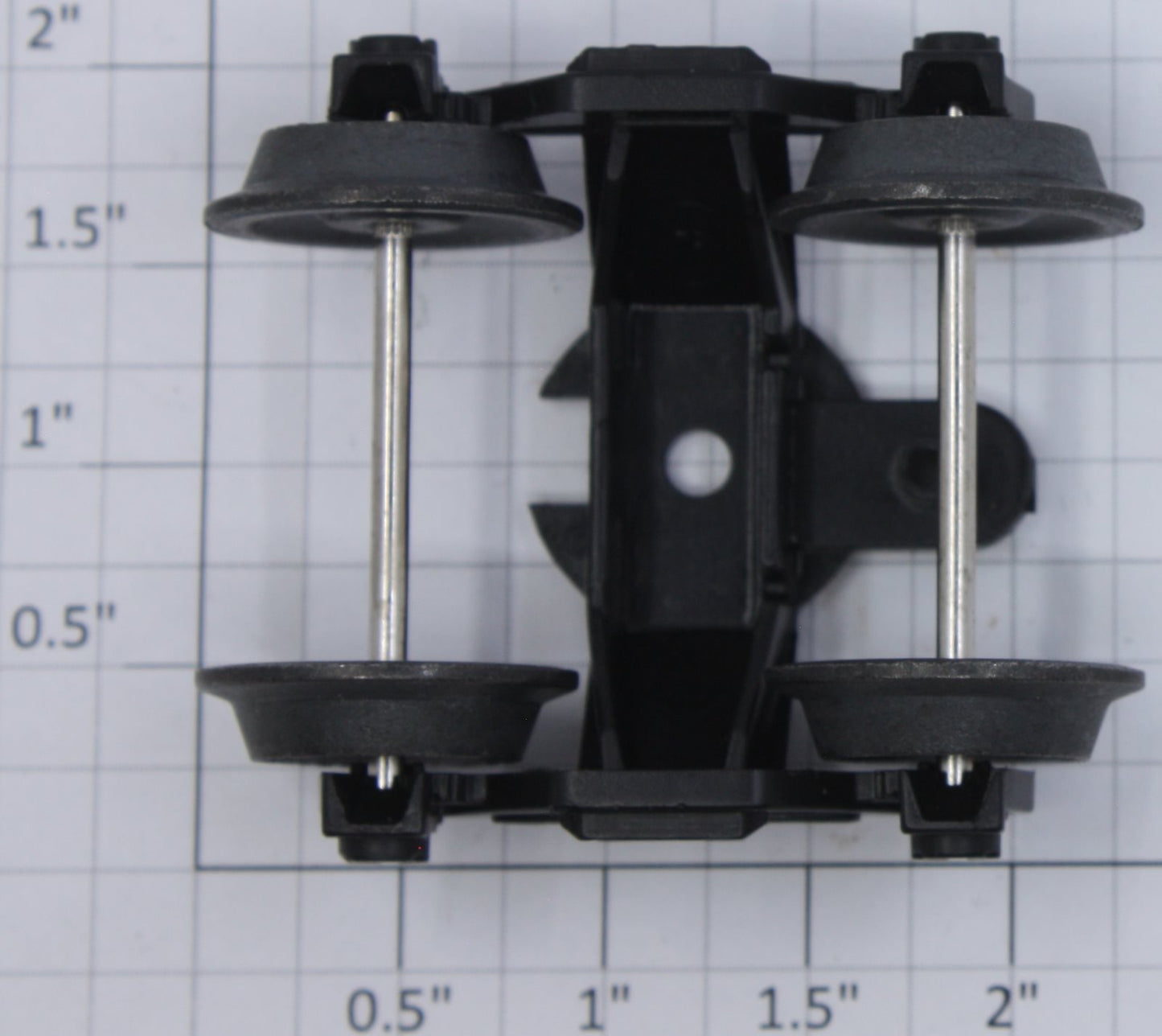 Lionel 19174-50 4-Wheel Plastic 3-Spring Roller Bearing Plain Truck