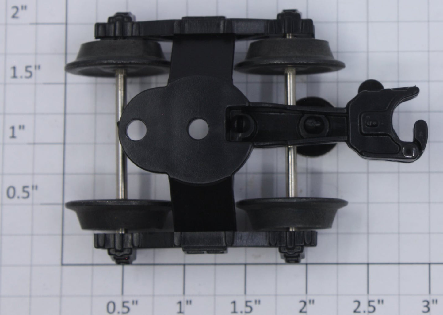 K-Line K-5000-2 Plastic Archbar Truck with Operating Coupler Assembly