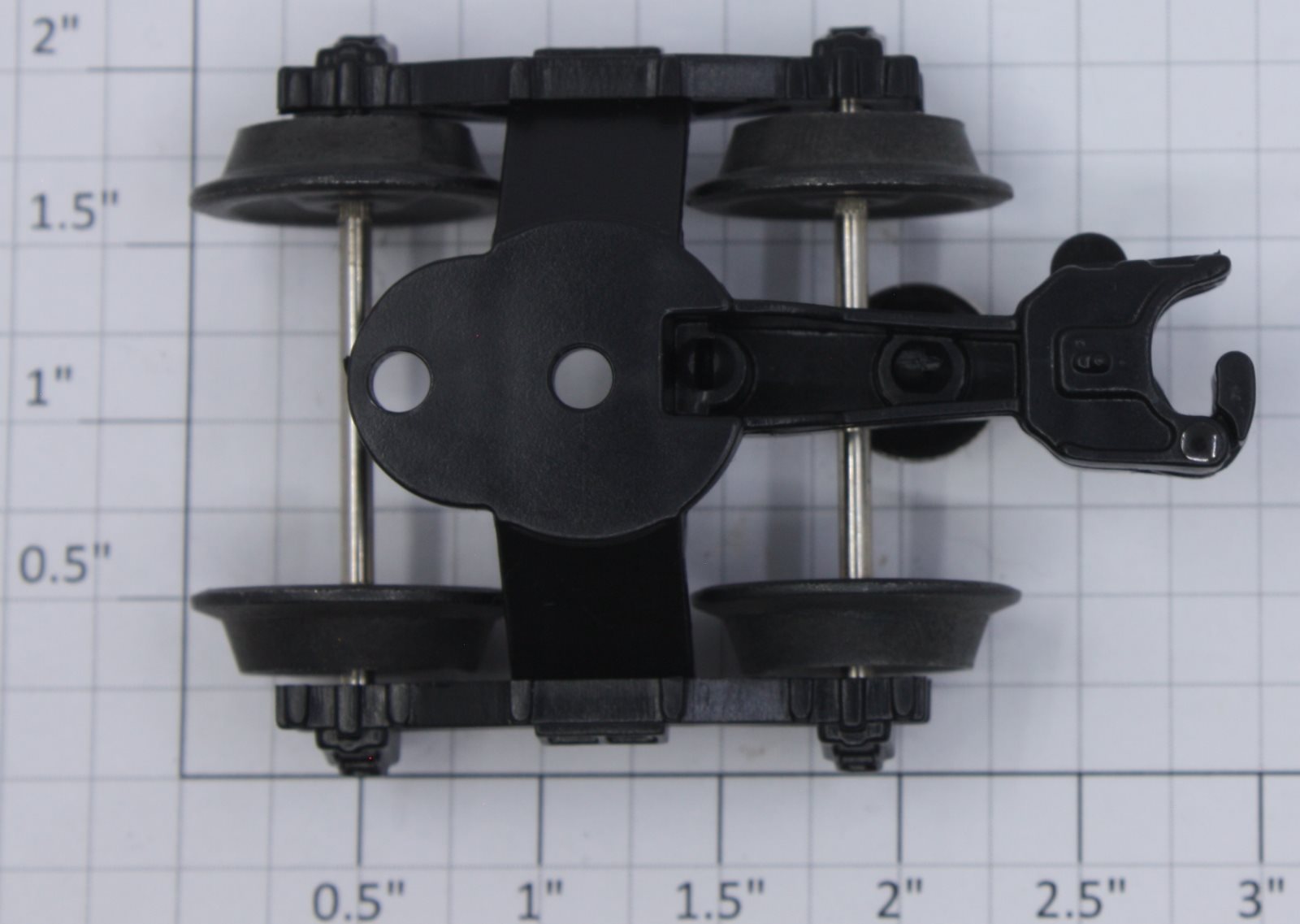 K-Line K-5000-2 Plastic Archbar Truck with Operating Coupler Assembly