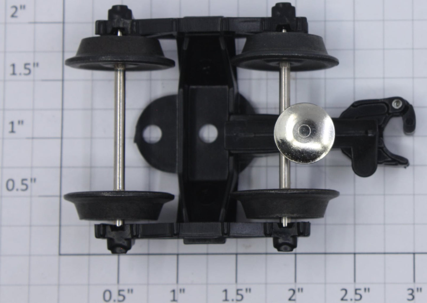 K-Line K-5000-2 Plastic Archbar Truck with Operating Coupler Assembly
