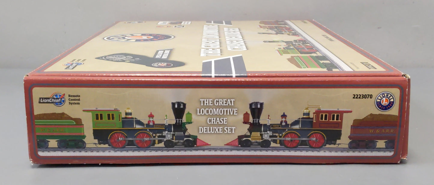 Lionel 2223070 O Gauge Great Loco Chase Deluxe LionChief Train Set with BT 5.0