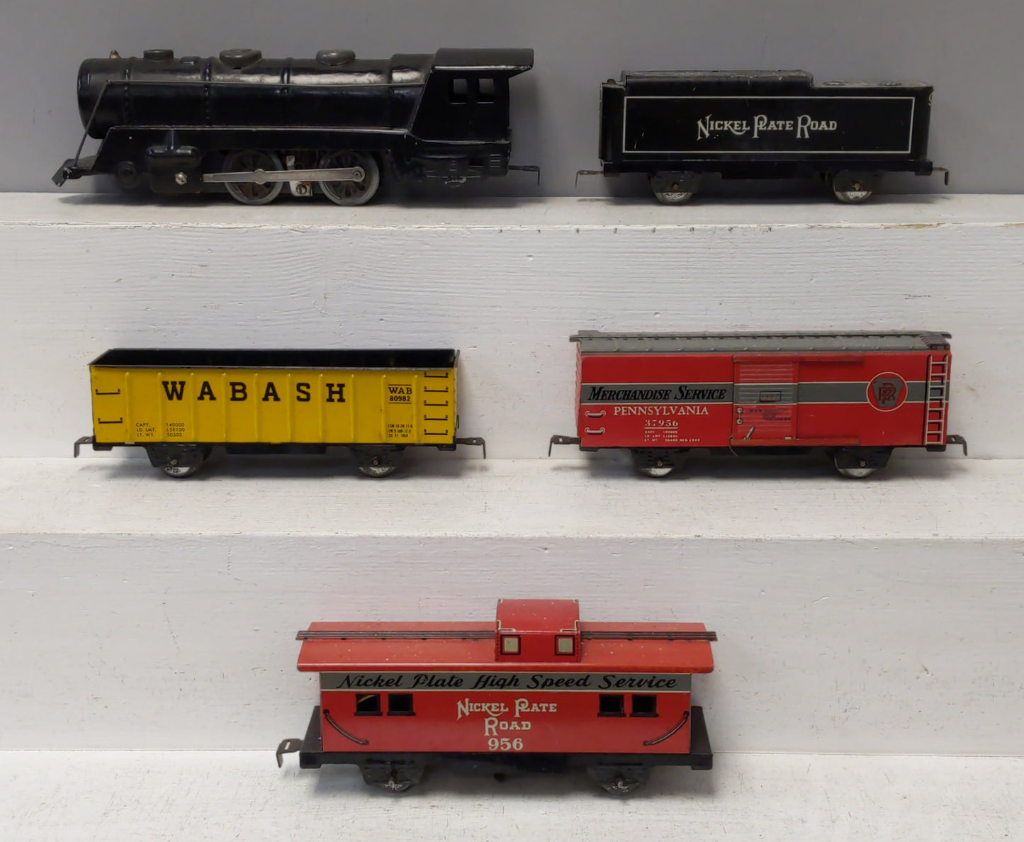 Marx Vintage O 666 Stream Line Electric Train Set VG/Box