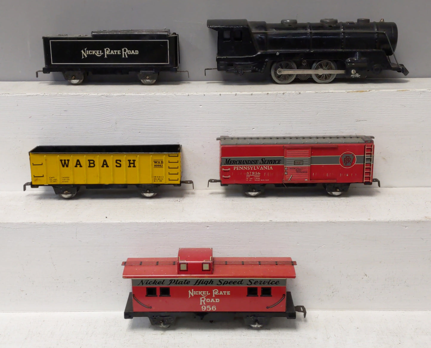 Marx Vintage O 666 Stream Line Electric Train Set VG/Box