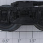 Lionel 9500-54 Plastic 9500 Observation Passenger Car Plain Truck