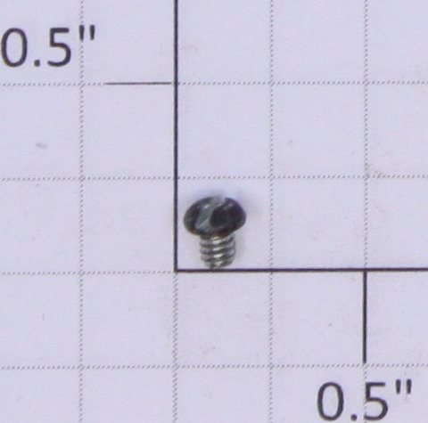 Lionel #3-48 x 1/8" Round Head Slotted Screw