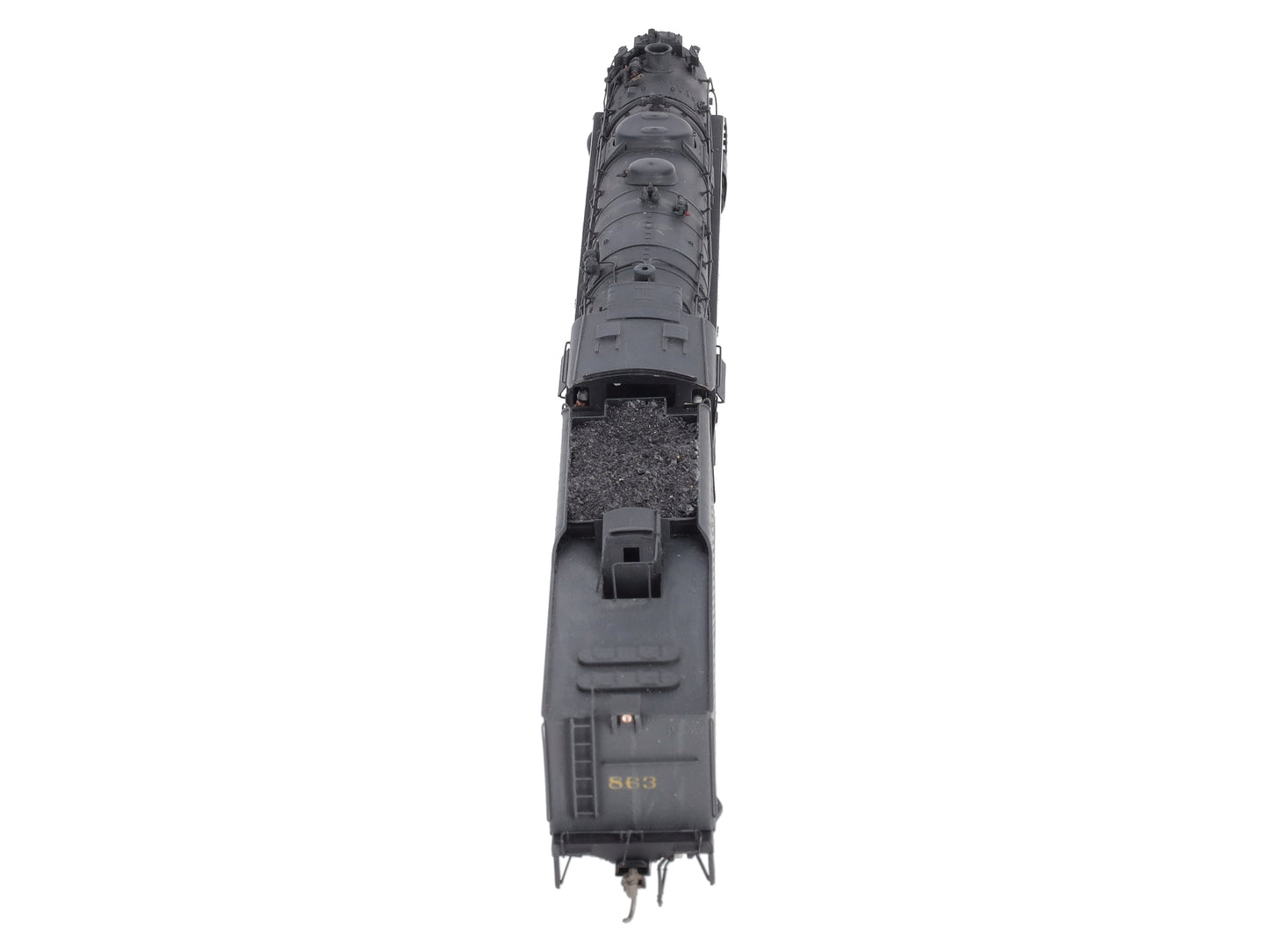 PFM/Fujiyama BRASS HO 2200 4-8-4 Steam Locomotive and Tender w/ DCC (Painted) EX