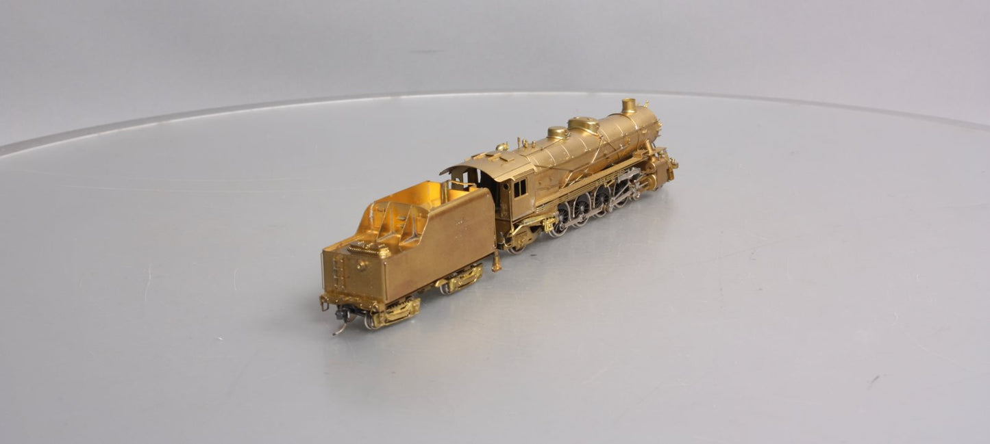 Nickel Plate Products HO BRASS 4-8-2 Steam Locomotive & Tender EX