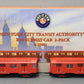 Lionel 6-25582 NYC Transit Authority Subway Passenger Cars 2Pk.