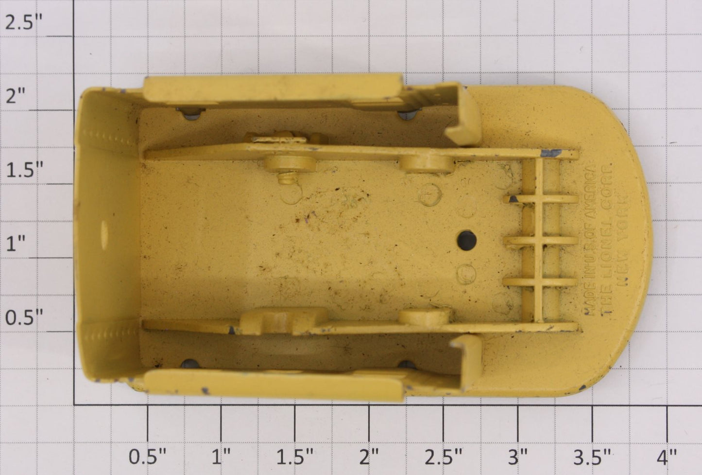Lionel 2660-3 Yellow Crane Cab Base and Cab