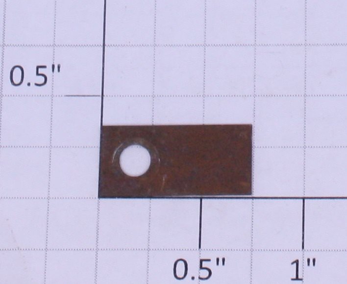 Lionel 2660-23 Crane String Axle Tension Spring Plate