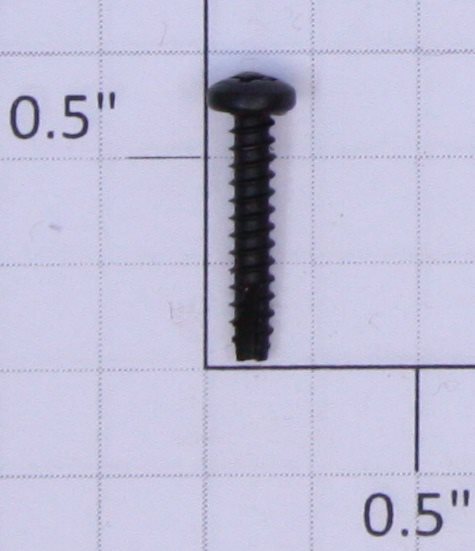 Lionel #4 x 5/8" Black Pan Head Phillips Self Tapping Screw