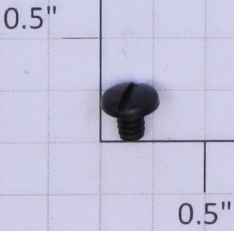 Lionel #6-32 x 3/16" Black Pan Head Slotted Screw