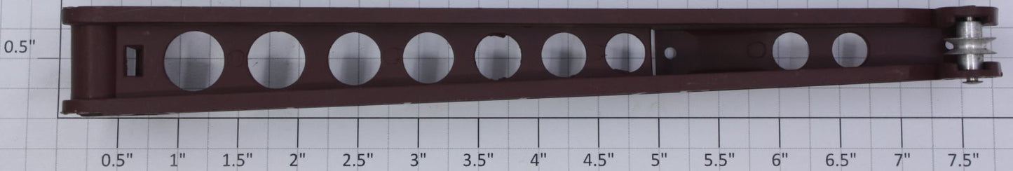 Lionel 6508-34 O Gauge Tuscan Gantry and Derrick Crane Car Boom with Pulley