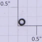 Lionel 671-112 3/16" x 3/32" Insulating Spacer