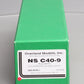Overland OMI-6540.1 HO BRASS Norfolk Southern C40-9 Diesel Locomotive #8779 -FP LN/Box