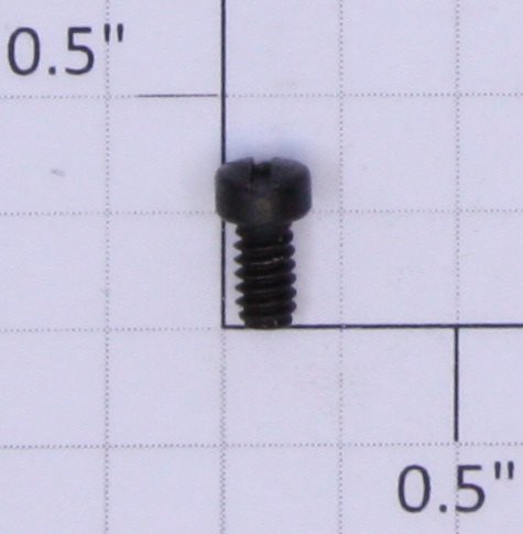 Lionel #6-32 x 1/4" Black Fillister Head Slotted Relay Mounting Screw