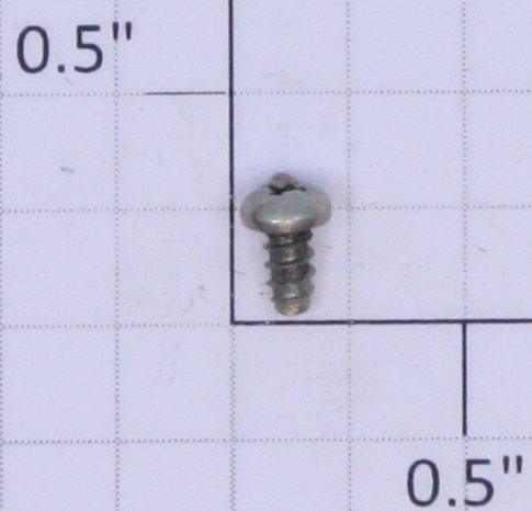 Lionel #4 x 3/16" Steel Round Head Phillips Self Tapping Screw