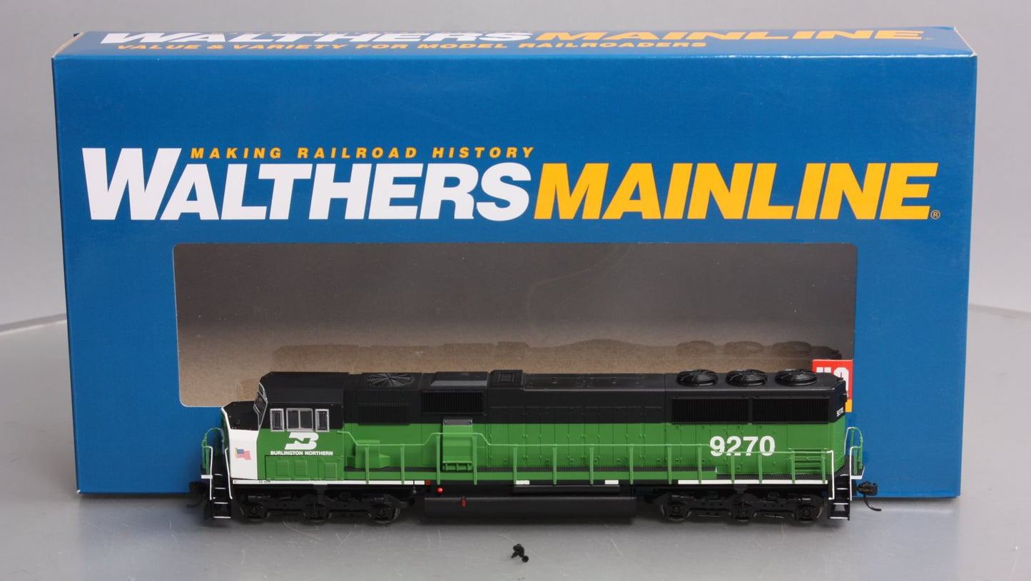 Walthers 910-19701 HO Scale Burlington Northern EMD SD60M Diesel #9270 w/DCC