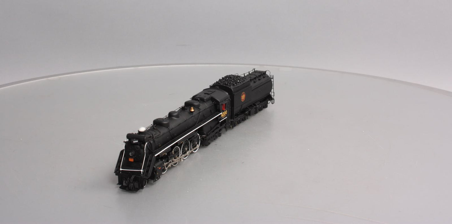 True Line 303000 HO Scale CN U2g Northern Steam Locomotive #6200 w/DCC/Sound LN/Box